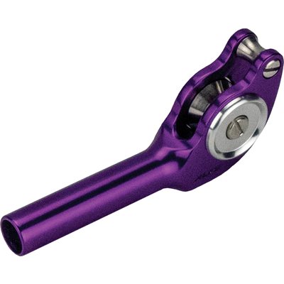 Roller Top 18.0 Tube without Ball Bearing-Purple w/Slvr Cover & Rlr