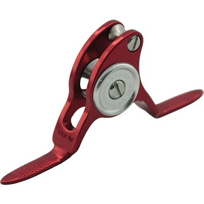 Roller Gde w/o ball bearing -Red w/Slvr cover & Rlr