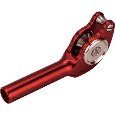 Roller Top 16.0 Tube without Ball Bearing-Red w/Slvr Cover & Rlr