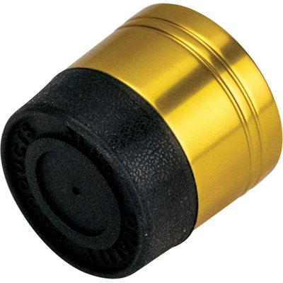 Butt Cap Aluminum ID 19.685mm - Gold