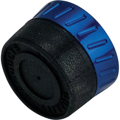 Butt Cap 6061 T6 Alum L: .565" OD 1.04" ID .775"-Cobalt Blue