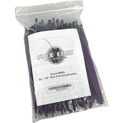 Bulk Pack of 85-1/8" Lite Brushes (Purple)