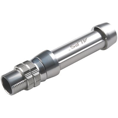 Wide R/S Centra-Lock Alum  w/Knurled Long Nut/w/cushion-Silver