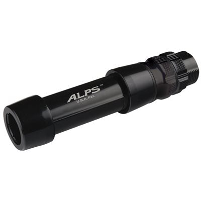 Wide R/S Centra-Lock Alum  w/Knurled Long Nut/w/cushion-Black