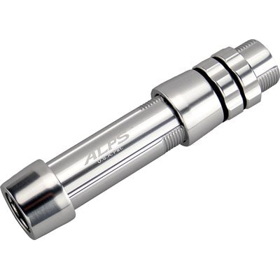 Centra-Lock  Alum Machined R/S w/ Cushion - Silver