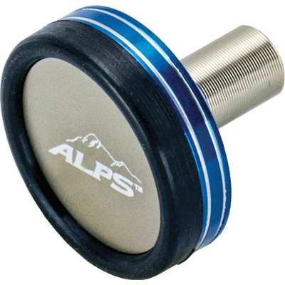 Butt Cap Alps Deluxe Size 27- Cobalt Blue/ Silver