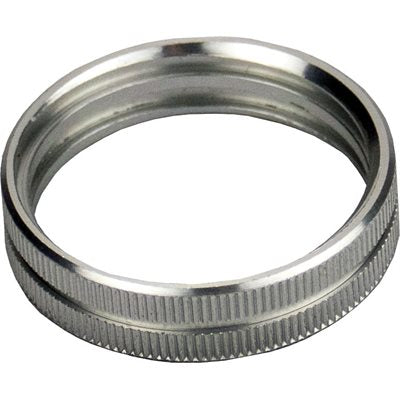 Locking Ring Alum for Sz 22 graphite reel seat-Silver