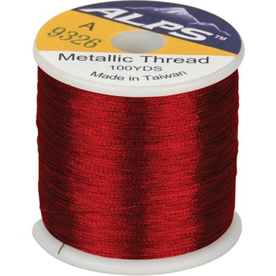 HD Metallic 100M Size A - Red