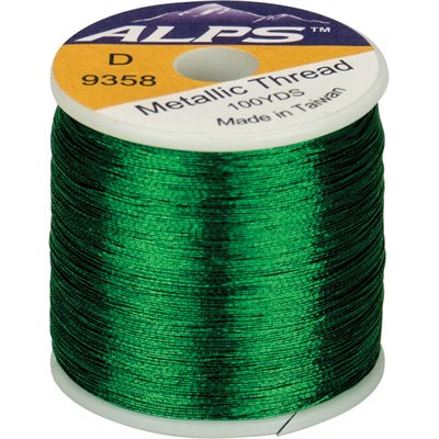 HD Metallic 100M Size D - Green