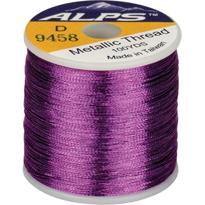 HD Metallic 100M Size D - Light Purple