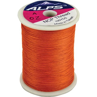 Thread 100M A w/color preserver - Brown Orange