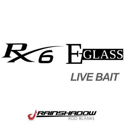 7'9" 1 pc 15-30lb RX6/E-Glass Live Bait - Special Edition Carbon