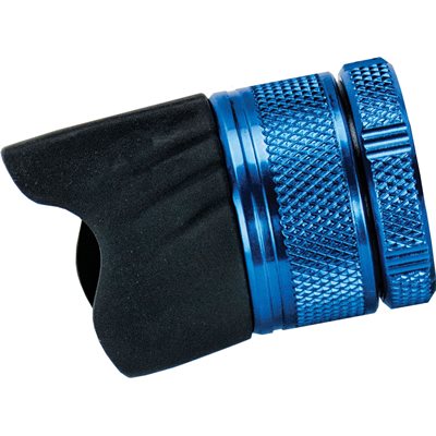 RPD Nut Nylon Graph Soft Touch double knurled - Cobalt Blue