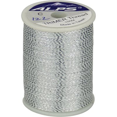 Trimer thread size C small spool - silver/white