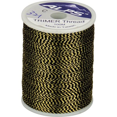 Trimer thread size C small spool - gold/black