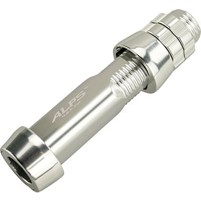 Triangular  Alum Machined R/S - Silver-ALPS