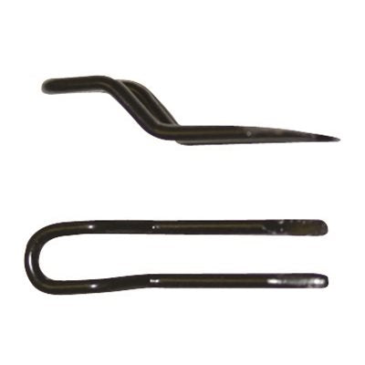 SS316 Drop Shot Hook Keeper Stainless Steel-Black