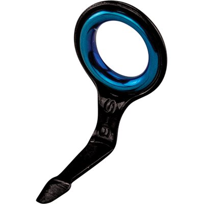 S/S316- Sgl Ft Fly Gde Grd w/ Blue zirconium Rg RRD- Black